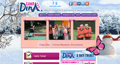 Desktop Screenshot of campdina.com